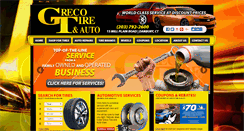 Desktop Screenshot of grecotireandauto.com